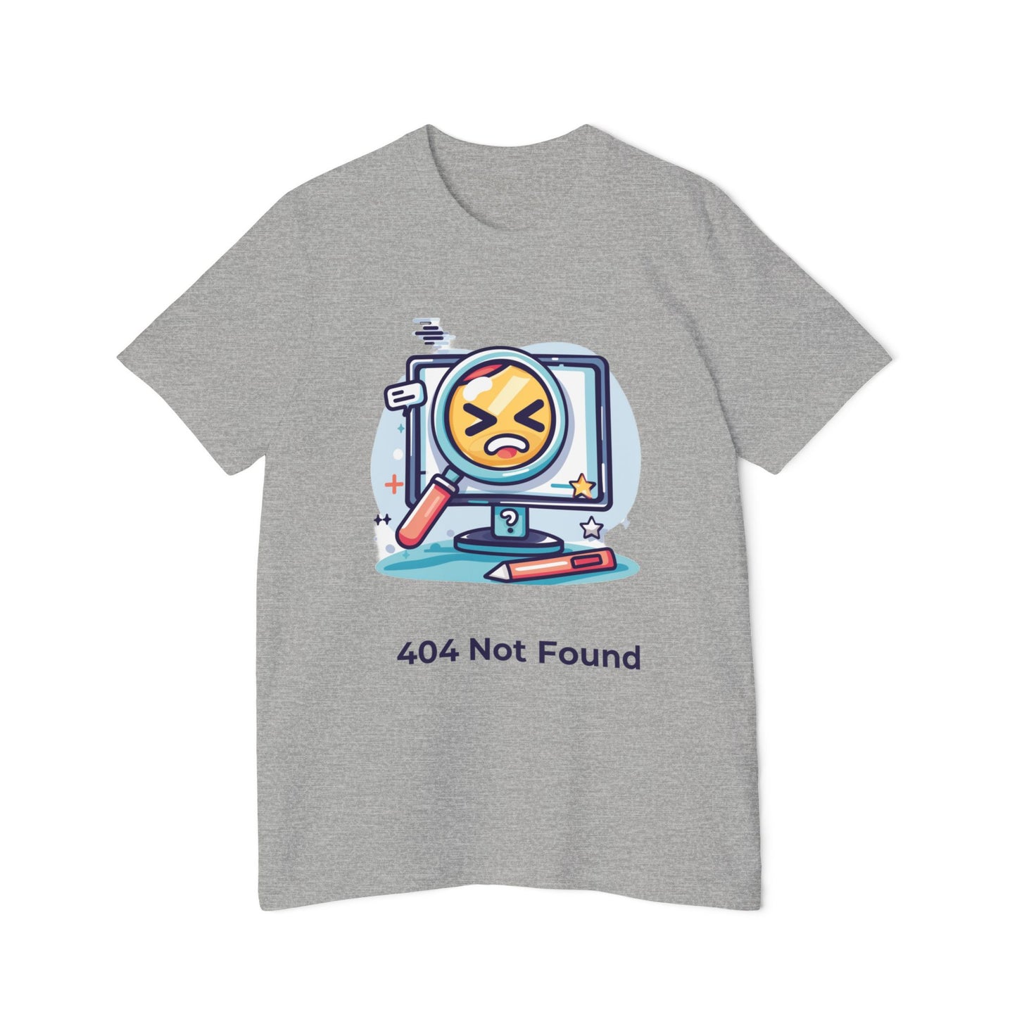 404 Not Found Tech-Themed T-Shirt