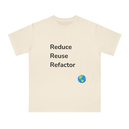 Reduce Reuse Refactor Eco Dev Tee | Green Coding Shirt | Usha Creations