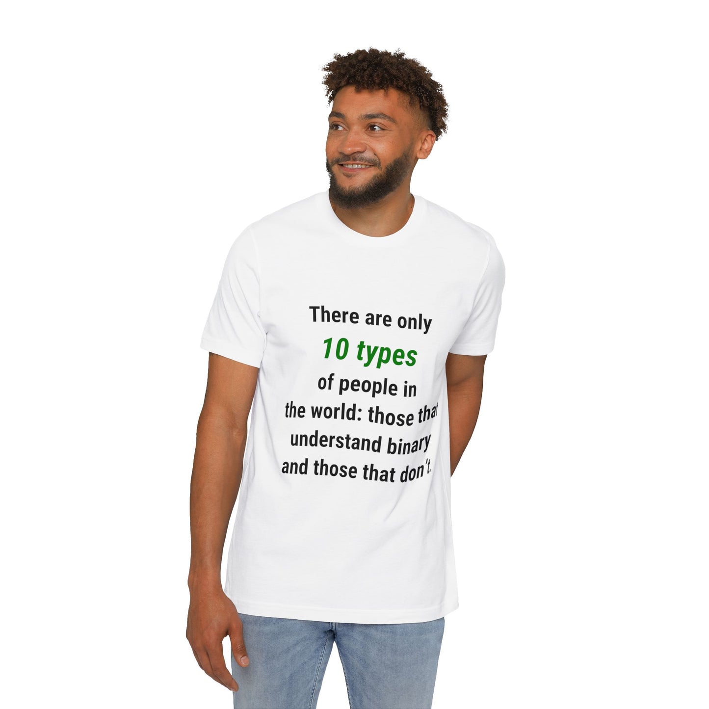 There Are Only 10 Types of People in the World: Those That Understand Binary and Those That Don’t | Funny Tech T-Shirt for Developers | Usha Creations