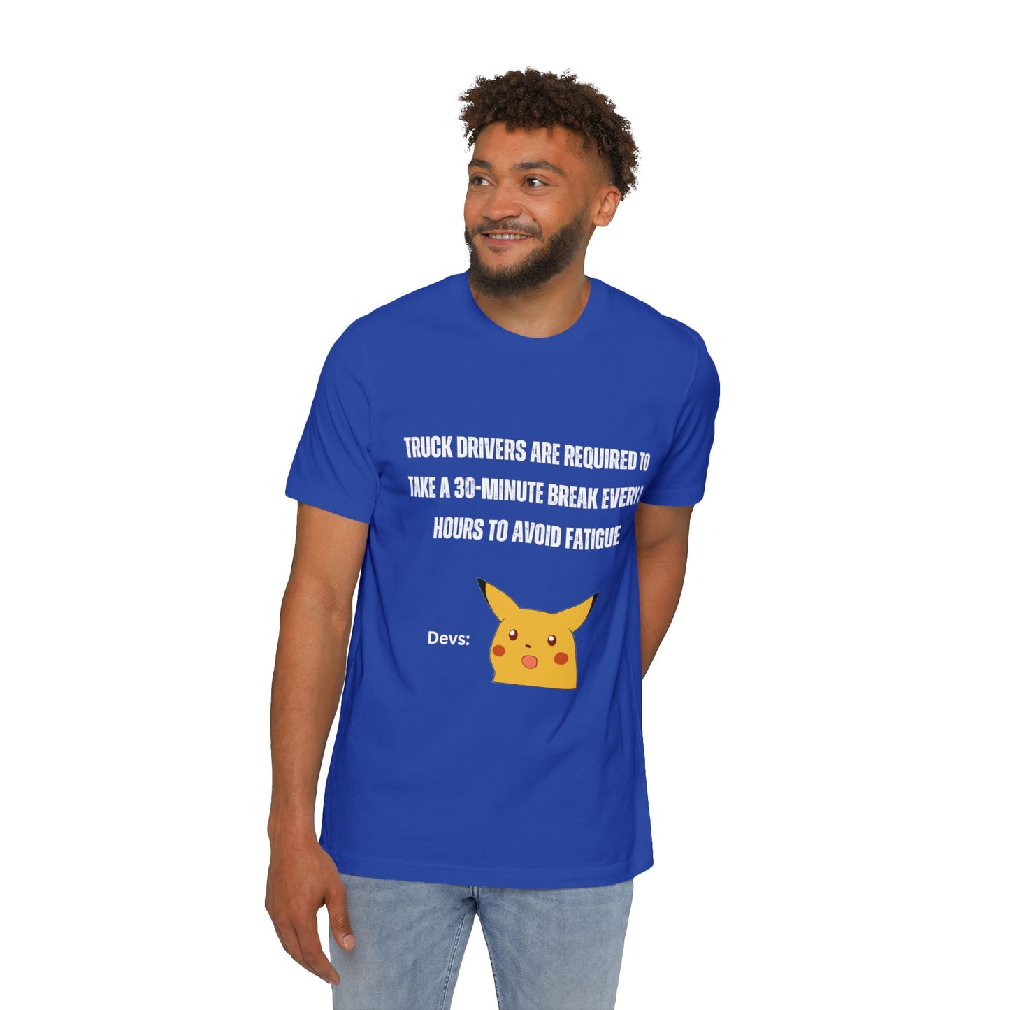 Developer Break Time Surprise Coding Humor T Shirt | Tech Work Culture Meme Tees | Usha Creations