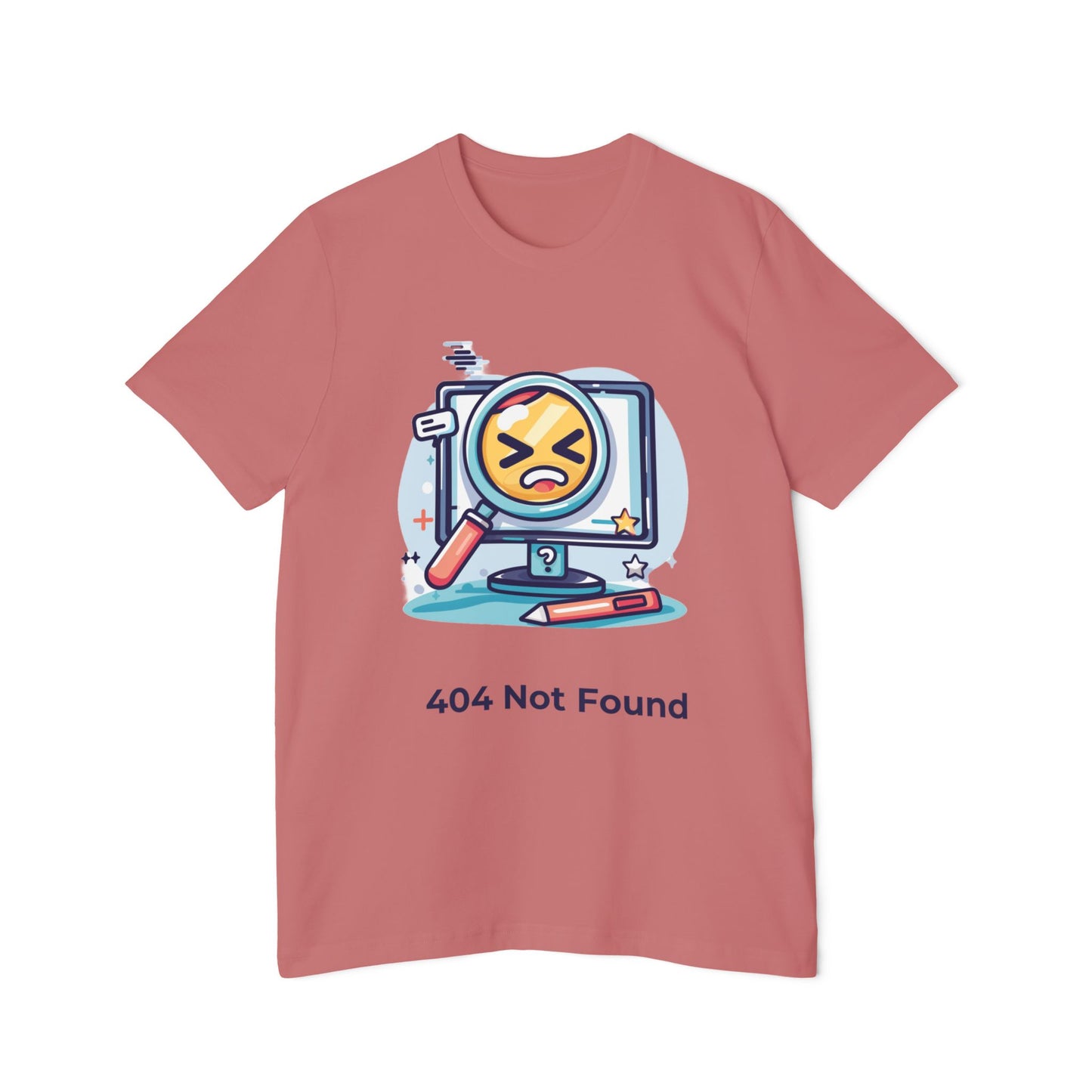 404 Not Found Tech-Themed T-Shirt