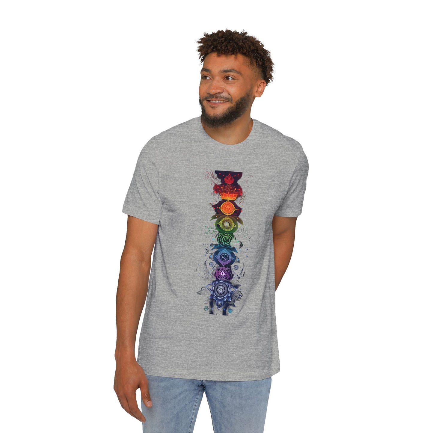 Chakra Symbols Spiritual T-Shirt | Spiritual Design