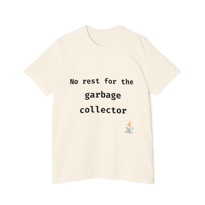 No Rest for the Garbage Collector | Java Developer T-Shirt | Funny Programmer Shirt | Usha Creations