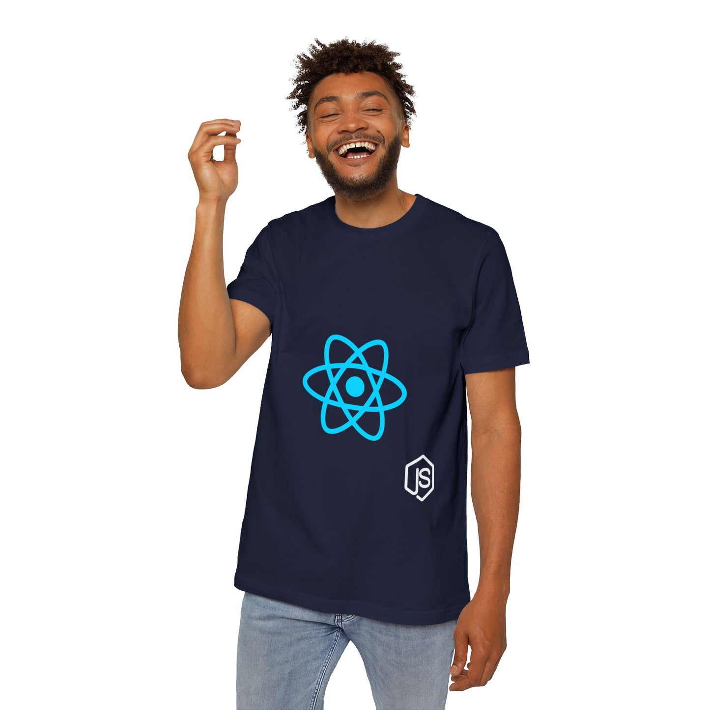 React.js: Component by Component | Frontend Developer T-Shirt | JavaScript UI Framework Apparel | Usha Creations