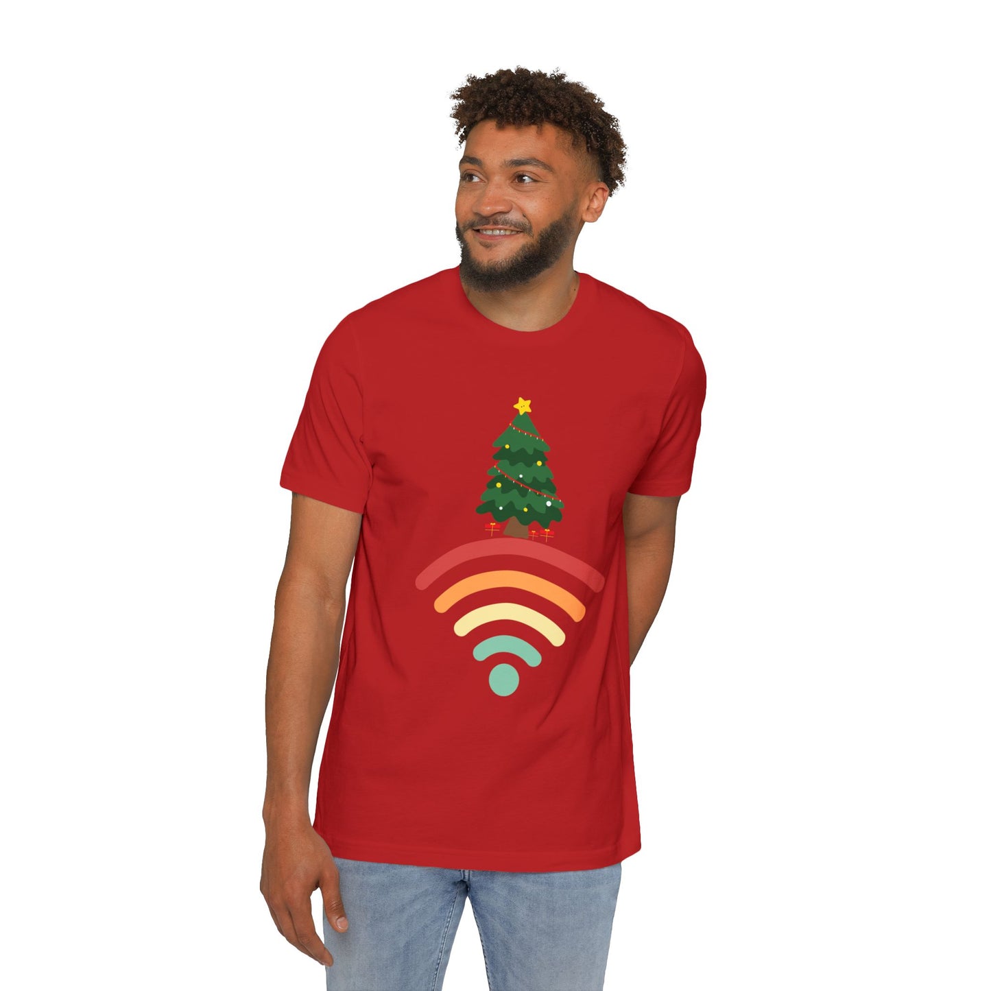 Christmas WiFi T-Shirt | Holiday Connection Gift 2024 | Family Video Call Present | Usha Creations