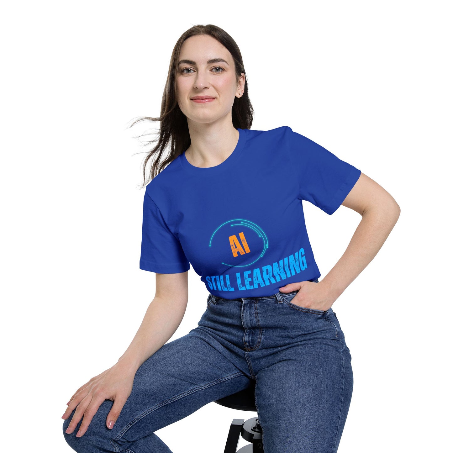 AI Still Learning T-Shirt | Tech-Inspired Apparel