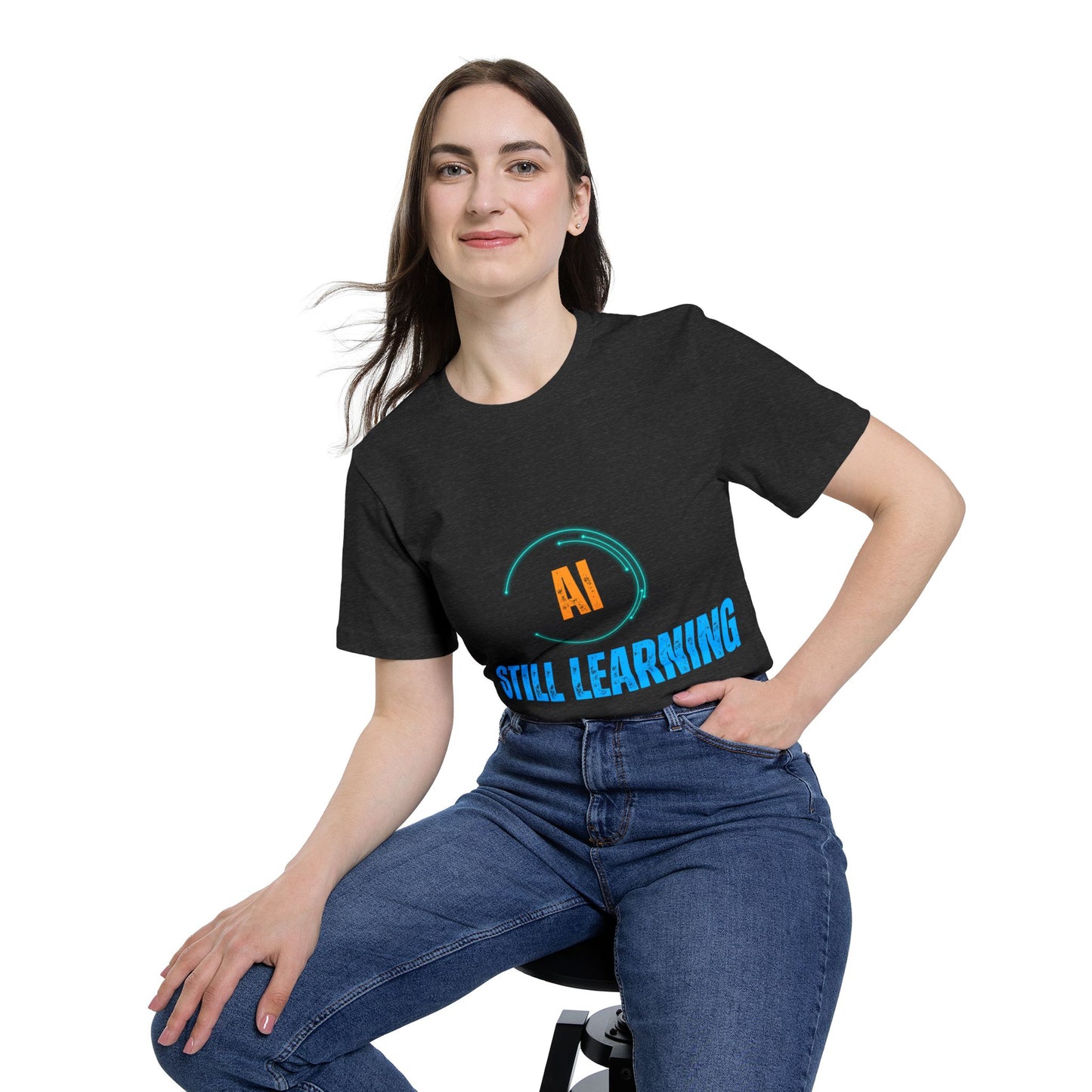 AI Still Learning T-Shirt | Tech-Inspired Apparel