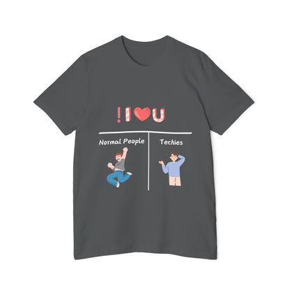 Programmer Logic Love Humor Tech T Shirt | Coding Syntax Meme Tees | Usha Creations