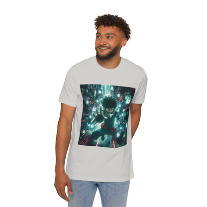 Deku’s Data Smash Tee – Cyber Hero Edition