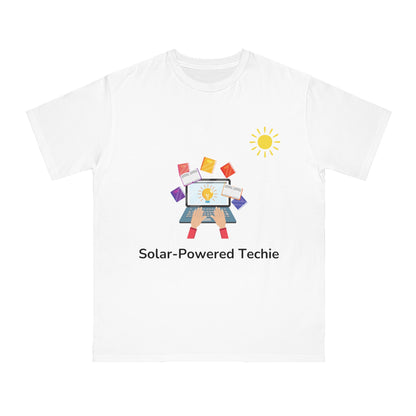 Solar-Powered Techie Tee | Eco-Friendly Coder Shirt | Usha Creations