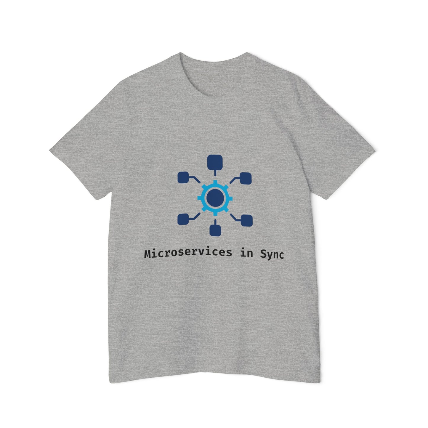 Microservices in Sync | System Design T-Shirt | Interview Series Tee | Usha Creations