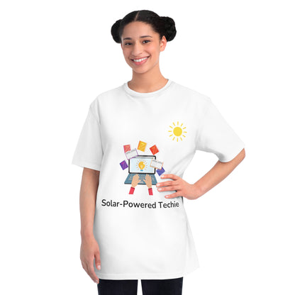 Solar-Powered Techie Tee | Eco-Friendly Coder Shirt | Usha Creations