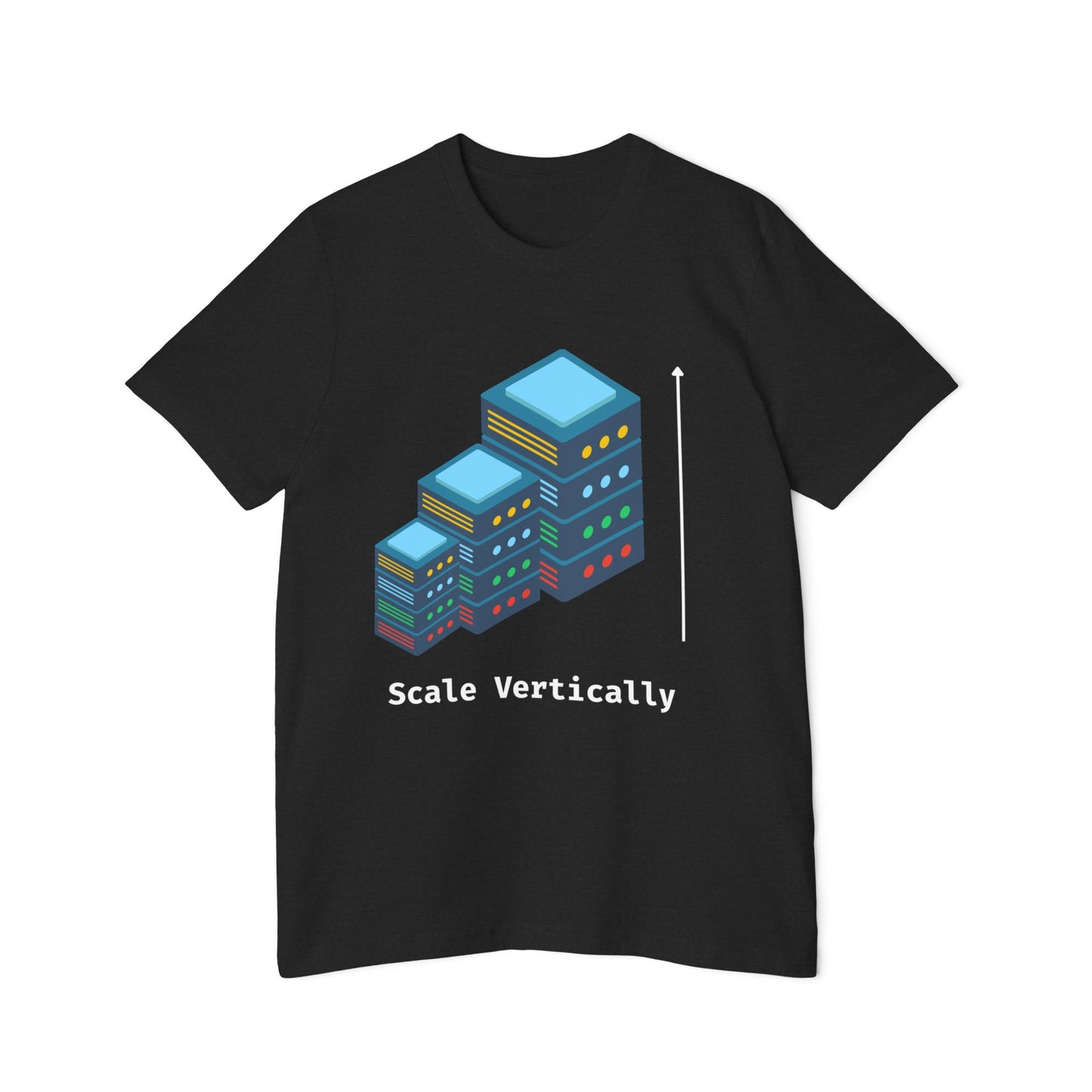 Scale Vertically | System Design T-Shirt | Interview Series Tee | Usha Creations