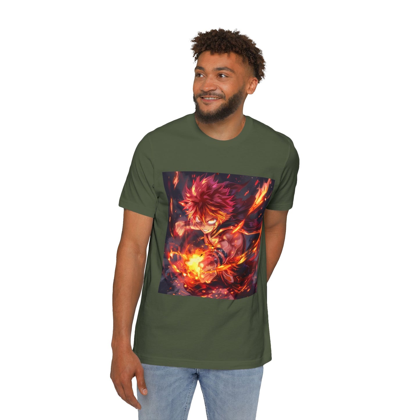 Natsu’s Fiery Blaze Tee – Flame Dragon Edition