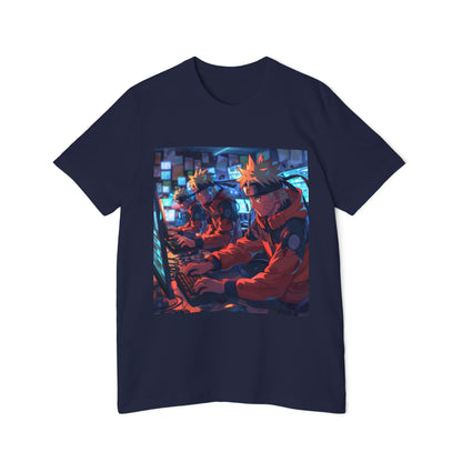 Naruto Hacking with Shadow Clones Tee – Cyber Ninja Edition