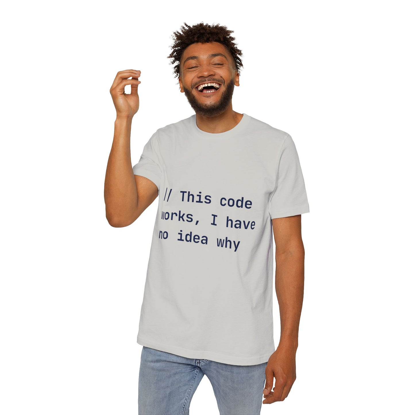 Mystery Code T-Shirt | Programming Humor | Developer Inside Joke | Usha Creations