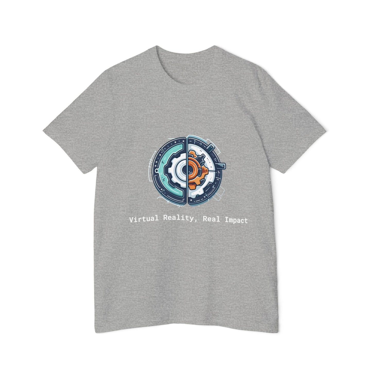 Virtual Reality, Real Impact Tech-Themed T-Shirt