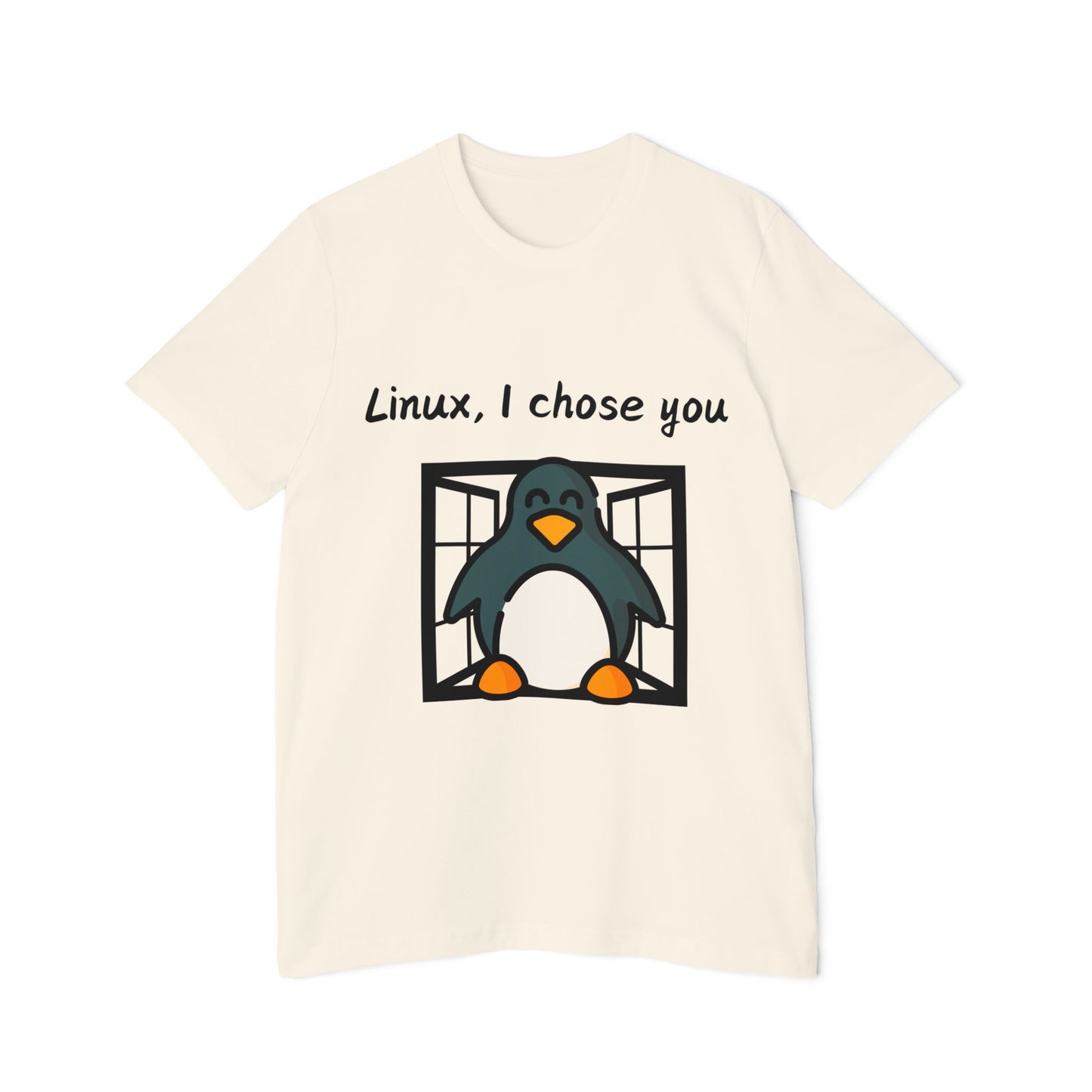 Linux vs Windows OS Choice Humor T Shirt | Tech Geek Meme Tees | Usha Creations