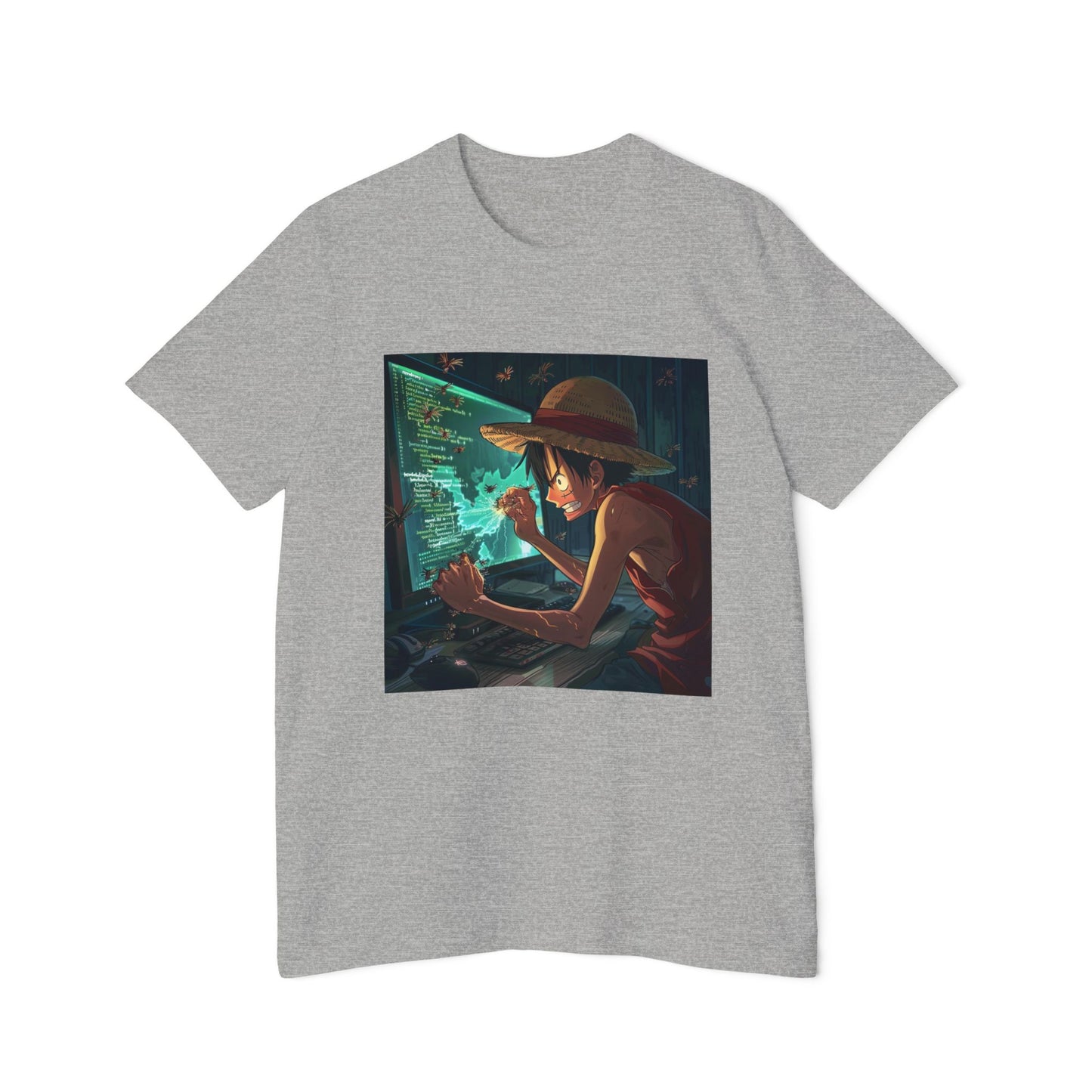 Luffy Bug Puncher Tee – Debugging Master Edition