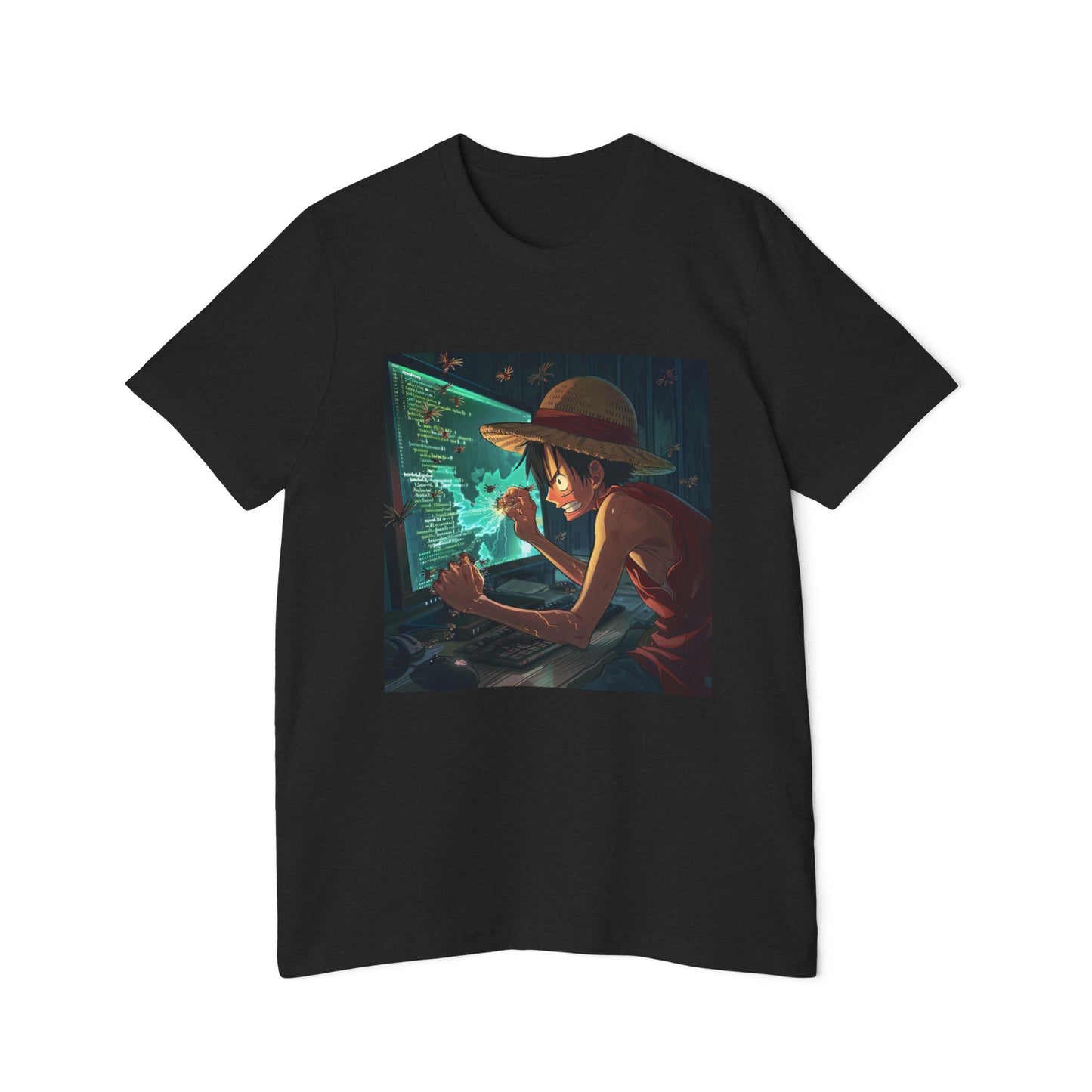 Luffy Bug Puncher Tee – Debugging Master Edition