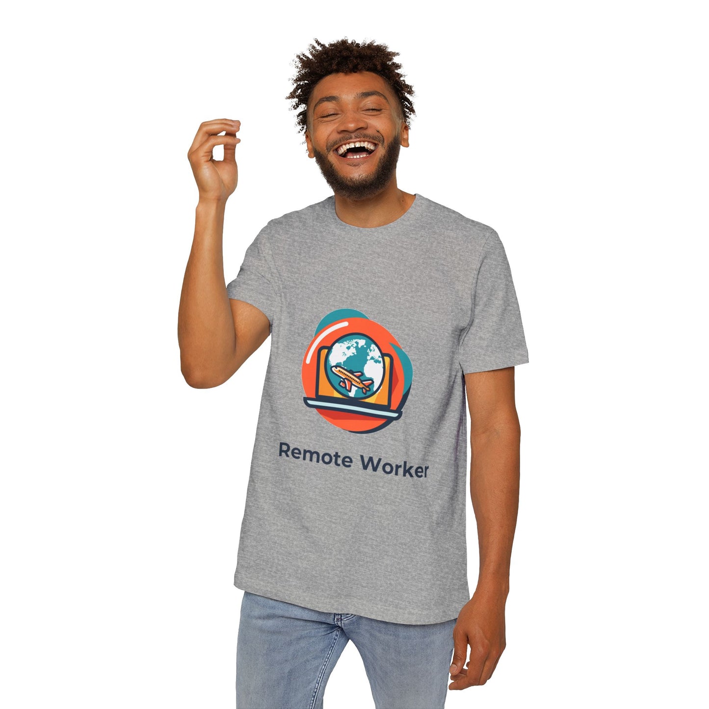 Remote Worker Tech-Themed T-Shirt