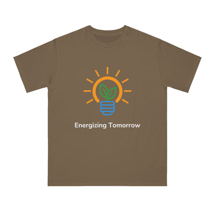 Energizing Tomorrow Tee | Green Tech Transition Shirt | Usha Creations