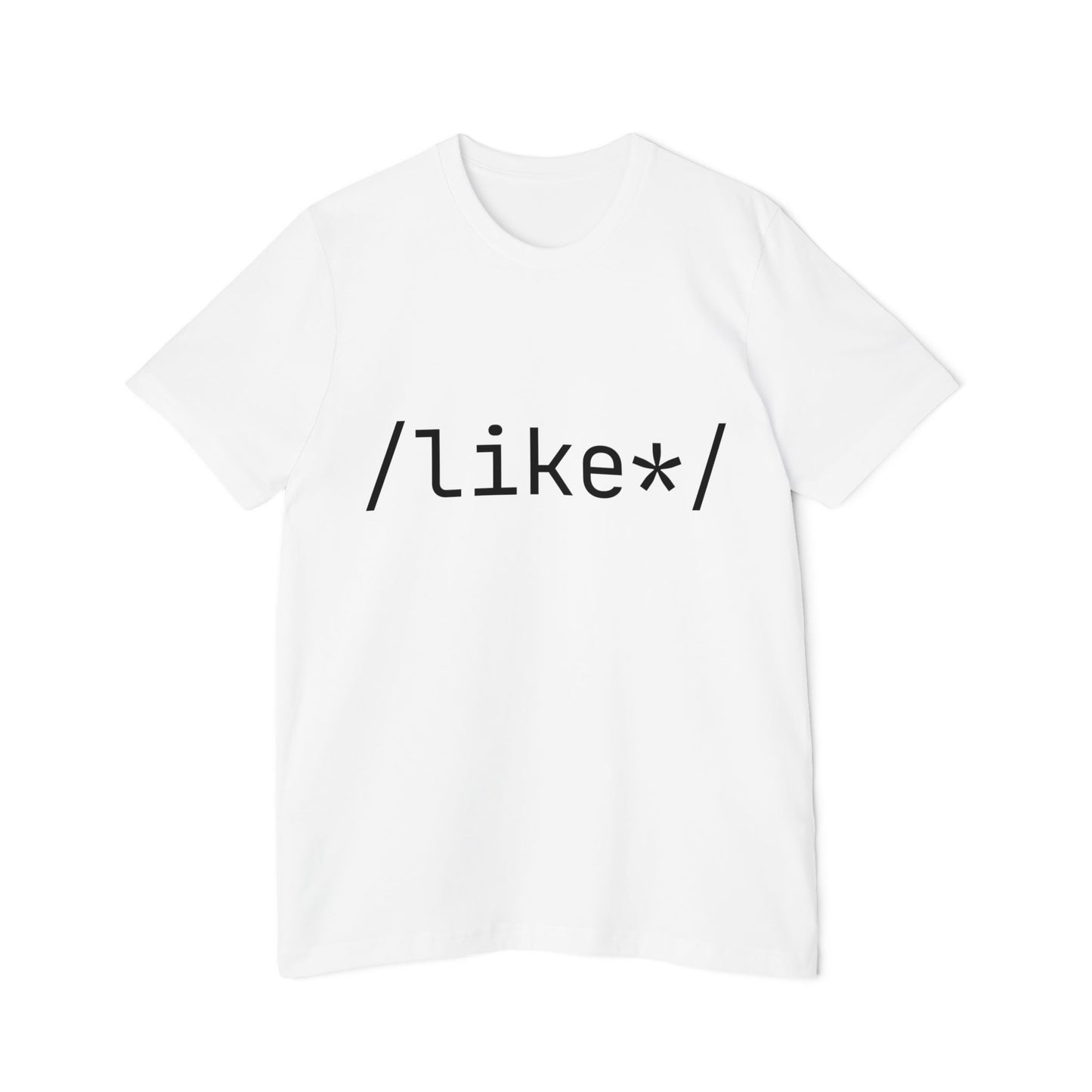 Regex Like T-Shirt | Infinite Like Pattern 2024 | Social Dev Humor | Tech Social Gift | Usha Creations