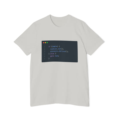 Christmas Code T-Shirt | Developer Holiday Logic 2024 | Programming Santa Humor | Tech Winter Gift | Usha Creations