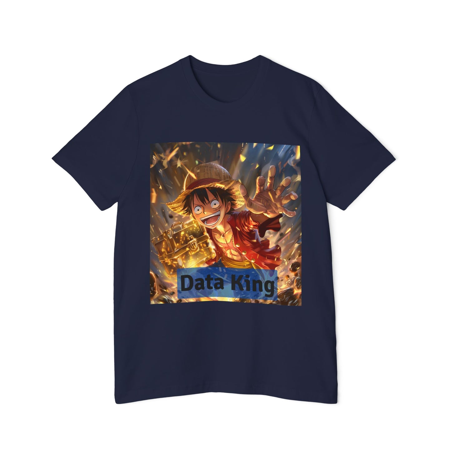 Luffy’s Data King Tee – One Piece Tech Edition