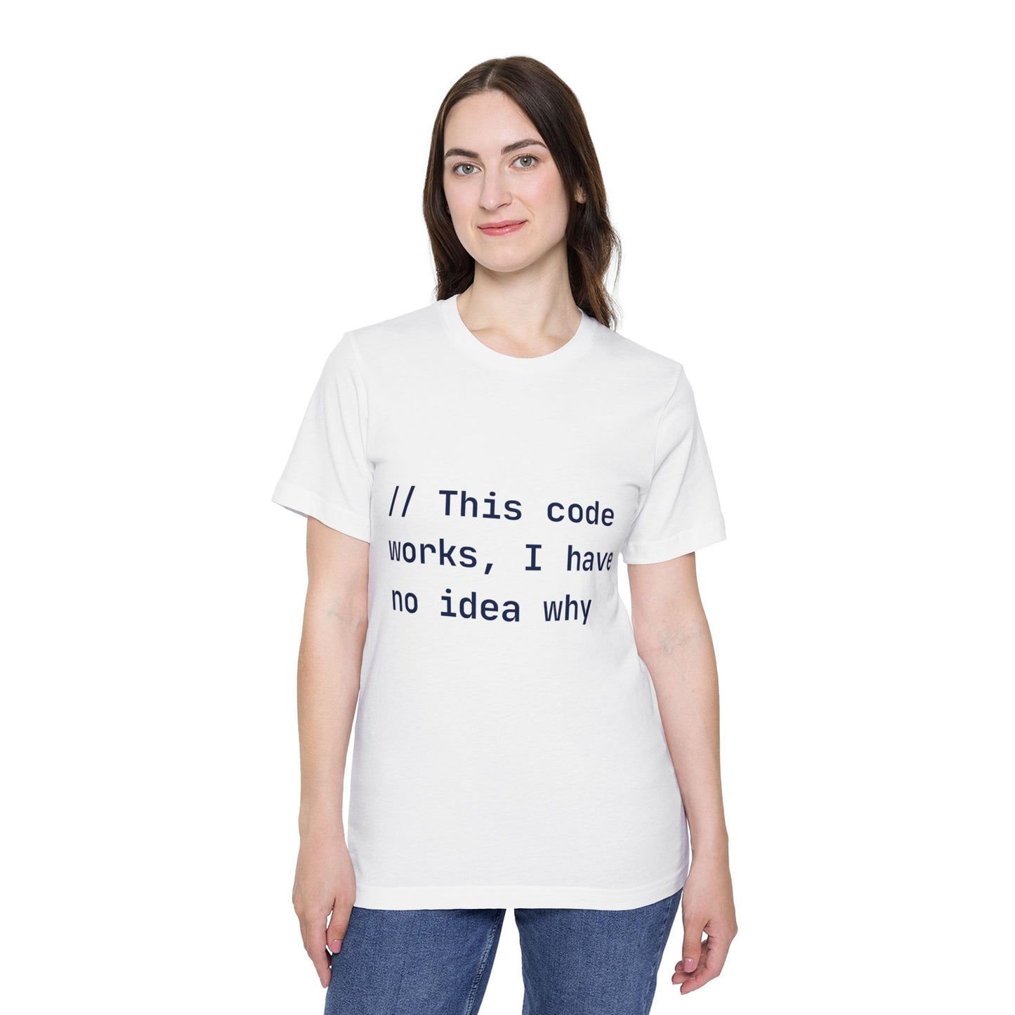 Mystery Code T-Shirt | Programming Humor | Developer Inside Joke | Usha Creations