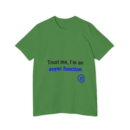 Trust Me, I’m an Async Function | JavaScript T-Shirt for Developers | Usha Creations