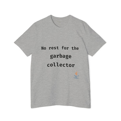 No Rest for the Garbage Collector | Java Developer T-Shirt | Funny Programmer Shirt | Usha Creations