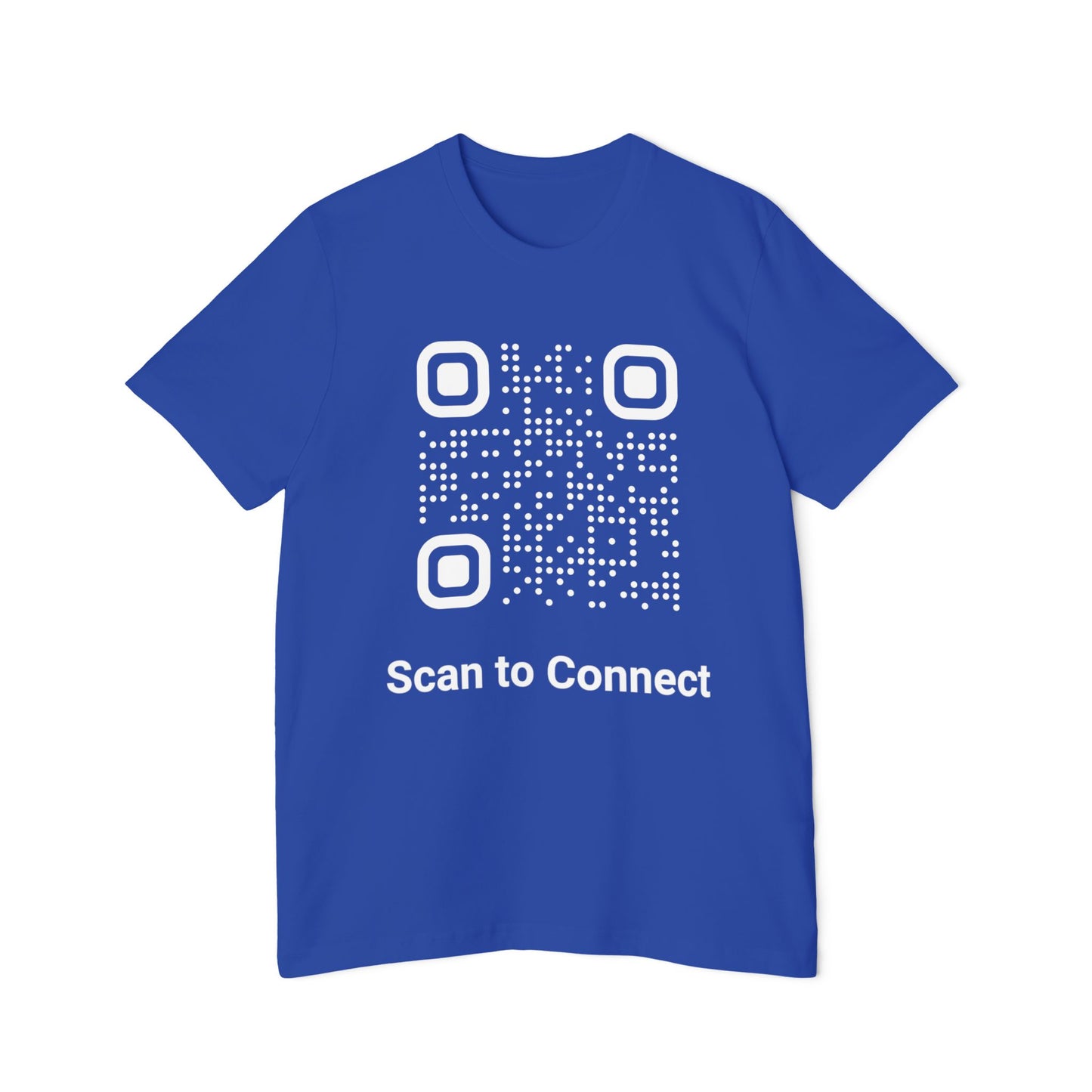 Custom LinkedIn QR Code T-Shirts - Professional Networking Apparel | Techie Tees | Usha Creations