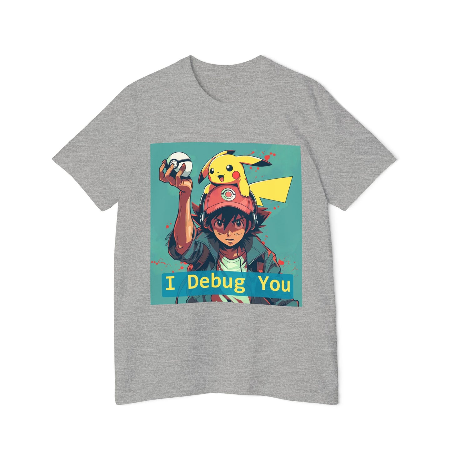 Ash’s Pokécode Tee – I Debug You! Edition