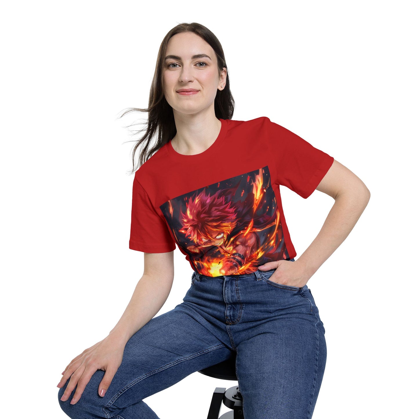 Natsu’s Fiery Blaze Tee – Flame Dragon Edition