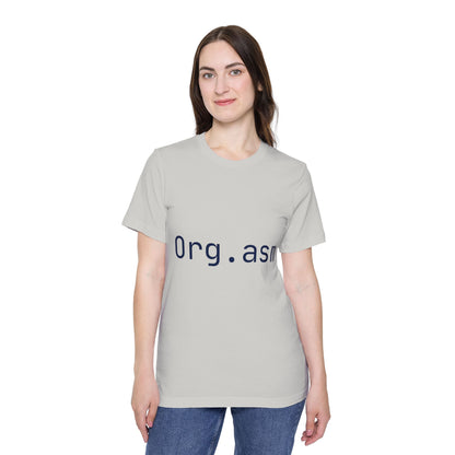 org.asm T-Shirt | Minimalist Tech Shirt for Assembly Language Enthusiasts