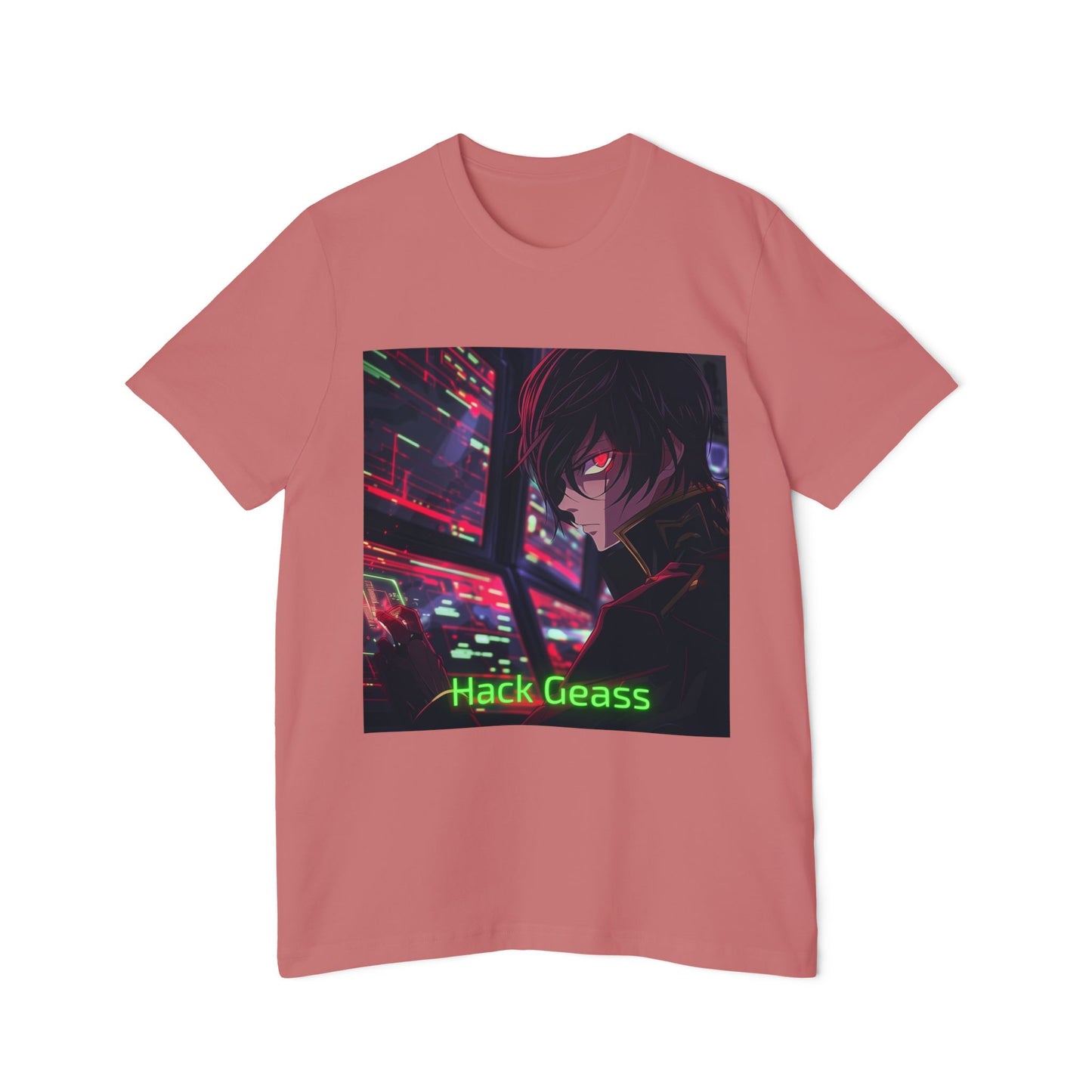 Lelouch’s Hacking Geass Tee – Code Geass Hack the World Edition