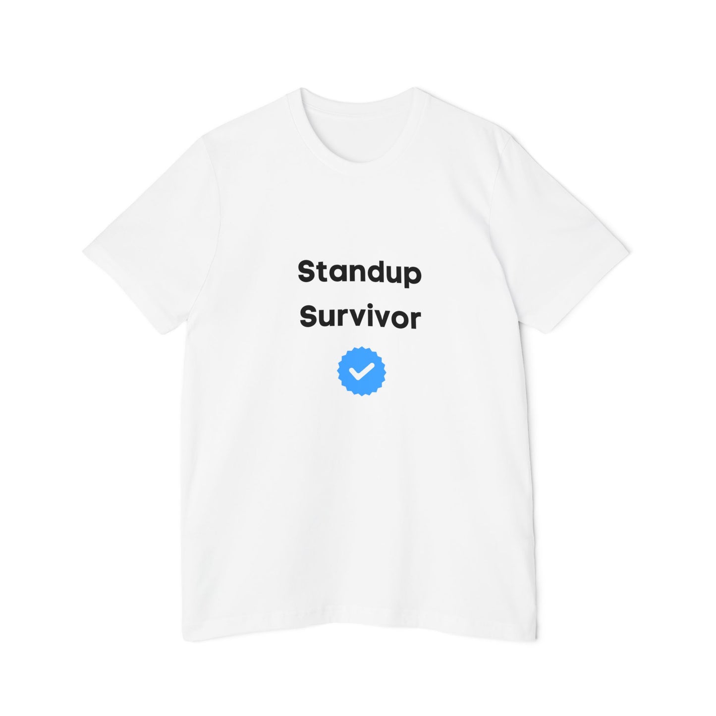 Standup Survivor | Funny Developer T-Shirt for Agile Meetings | Usha Creations