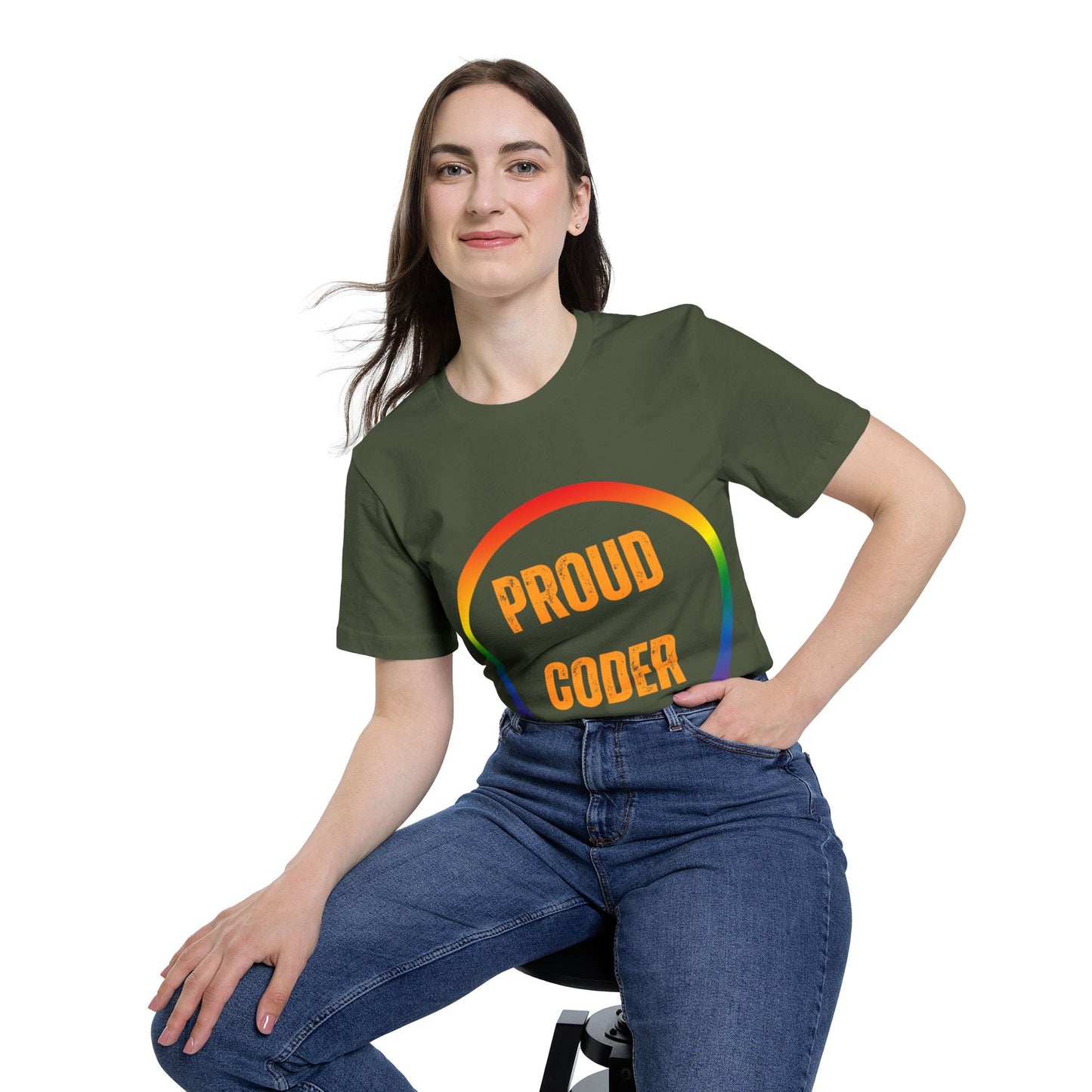 Proud Coder T-Shirt - Pride Month Tech Tee