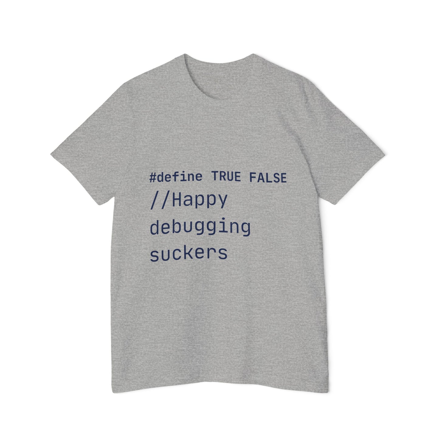 Evil Debugging T-Shirt | C++ Preprocessor Humor | Programmer Chaos | Usha Creations