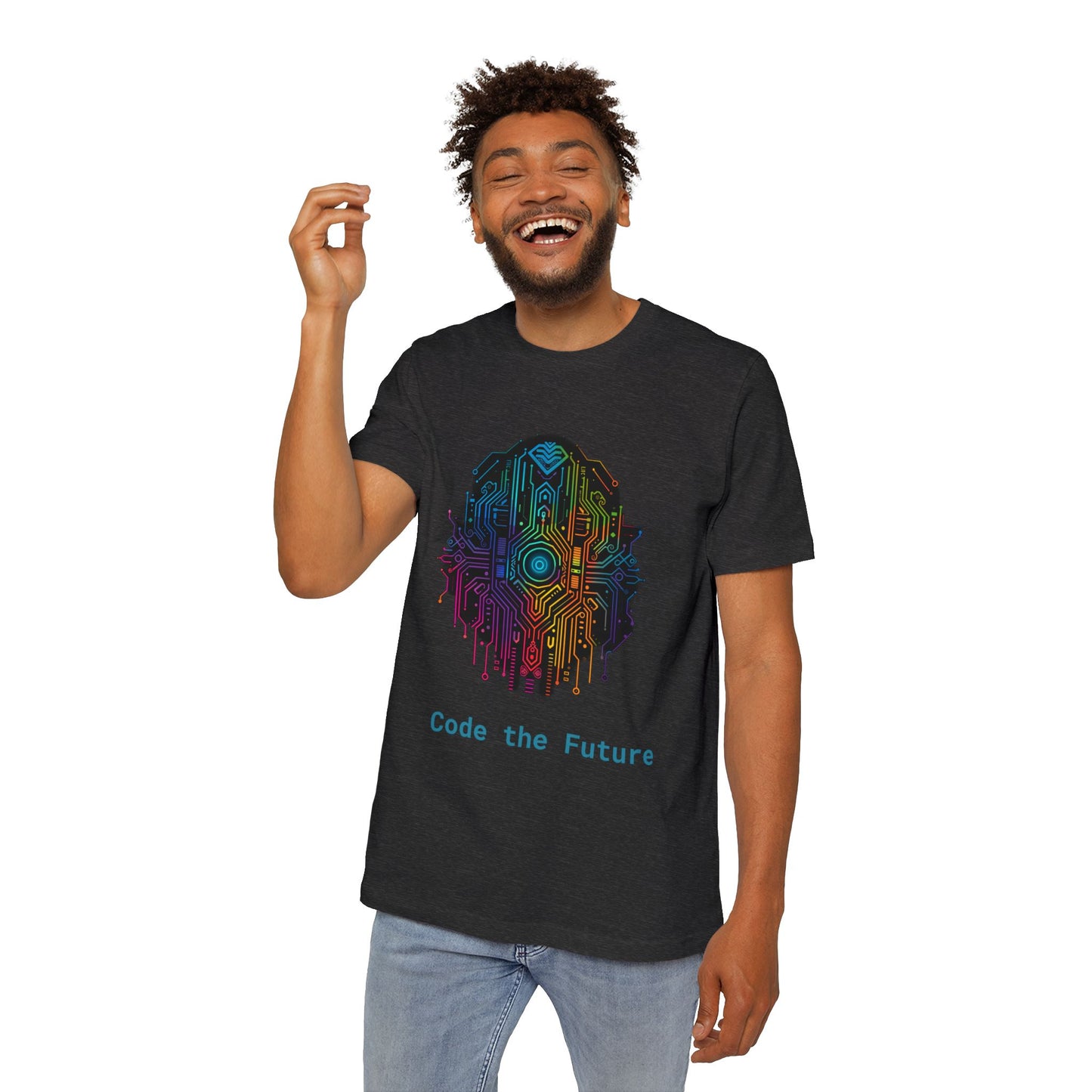 Code the Future Tech-Themed T-Shirt