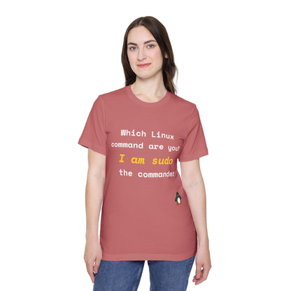 Which Linux Command Are You? I Am sudo - The Commander | Funny Linux T-Shirt | Usha Creations