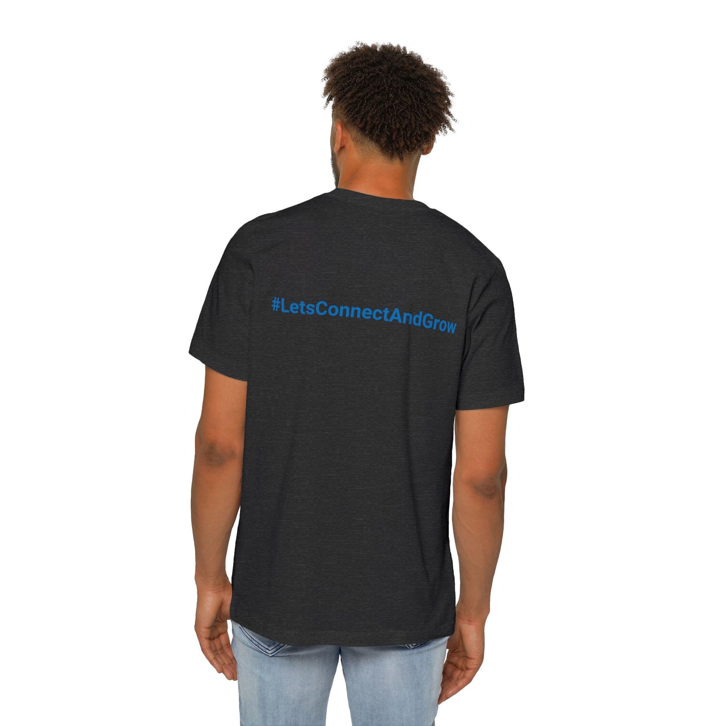 Custom LinkedIn QR Code T-Shirts - Professional Networking Apparel | Techie Tees | Usha Creations