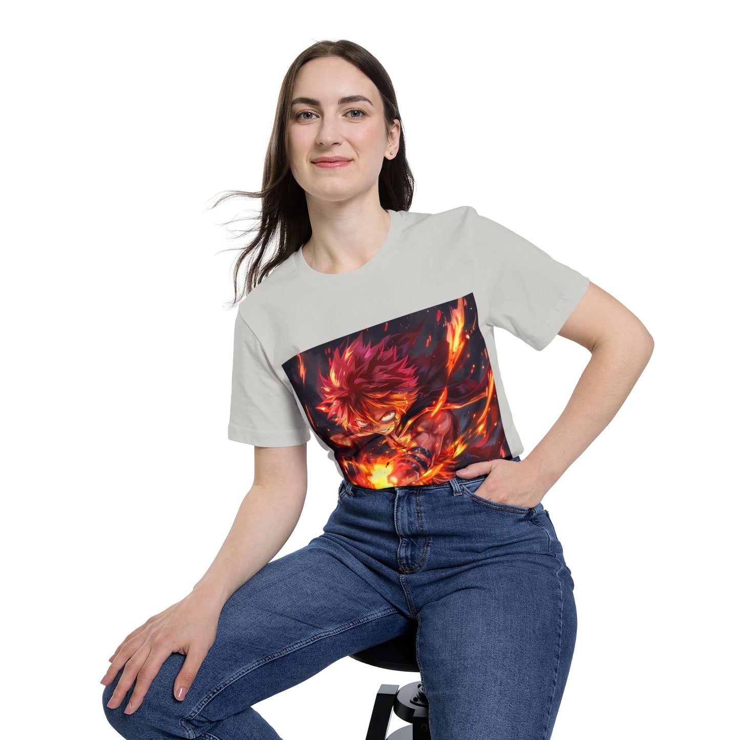 Natsu’s Fiery Blaze Tee – Flame Dragon Edition