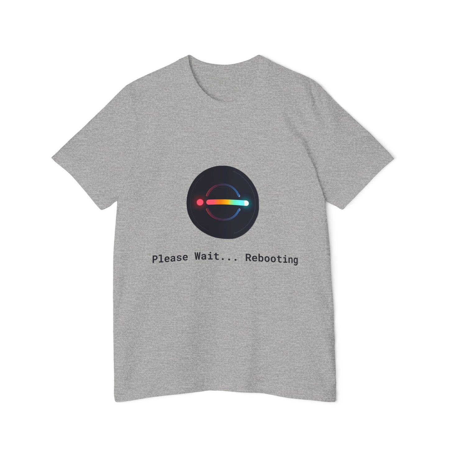 Please Wait… Rebooting Tech-Themed T-Shirt