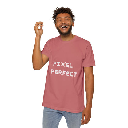 Pixel Perfect | Pixelated Font T-Shirt | Frontend Developer Apparel | Usha Creations