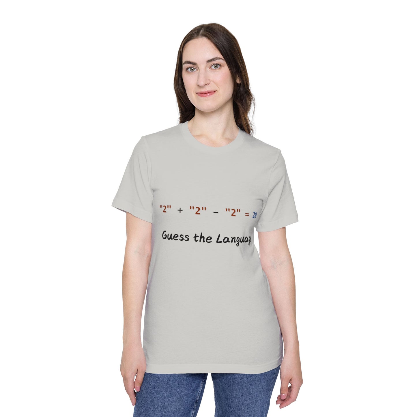 JavaScript 20 Quirk Coding Riddle T Shirt | Web Dev Meme Tees | Usha Creations