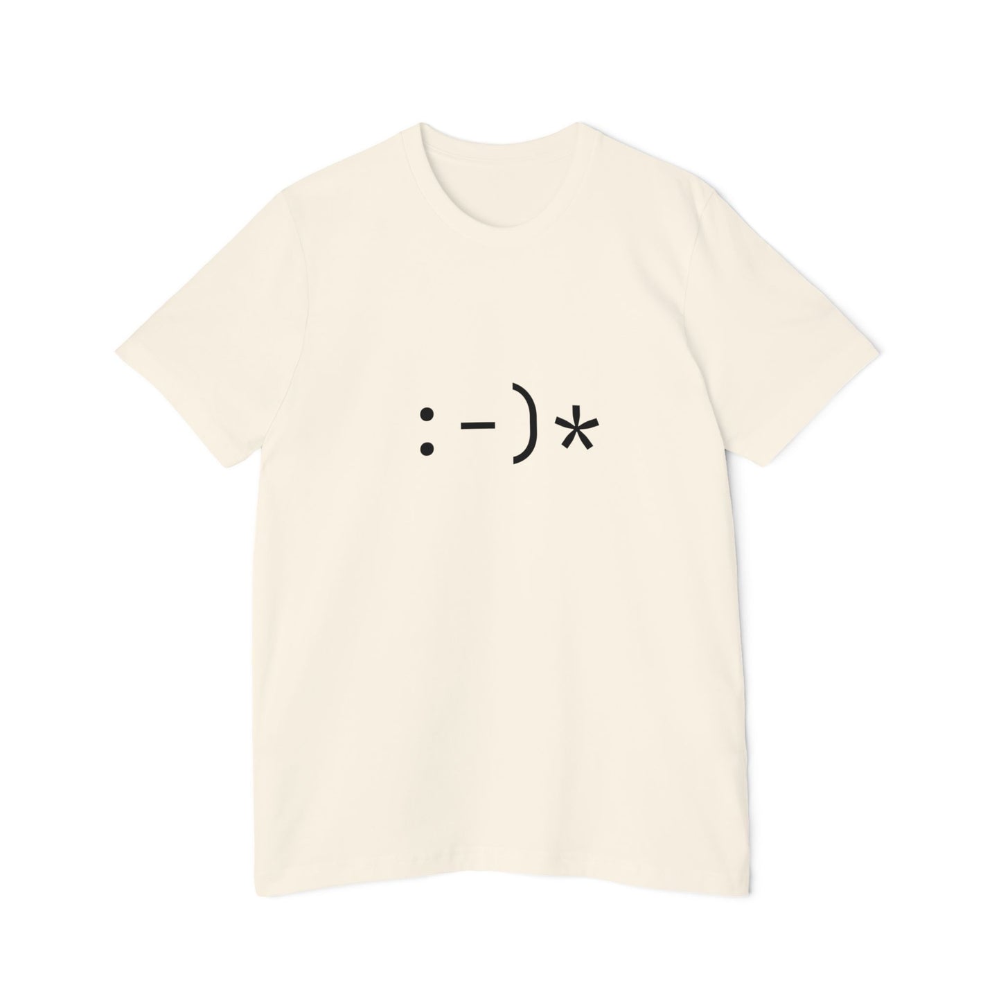 ASCII Star Smiley T-Shirt | Retro Chat Emoticon 2024 | Classic Internet Art Gift | Vintage Online Culture | Usha Creations