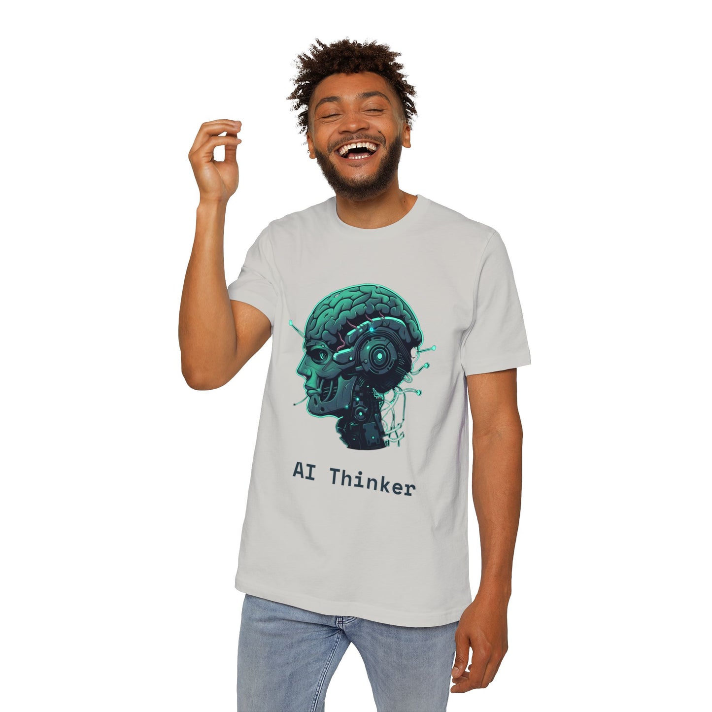 AI Thinker Tech-Themed T-Shirt