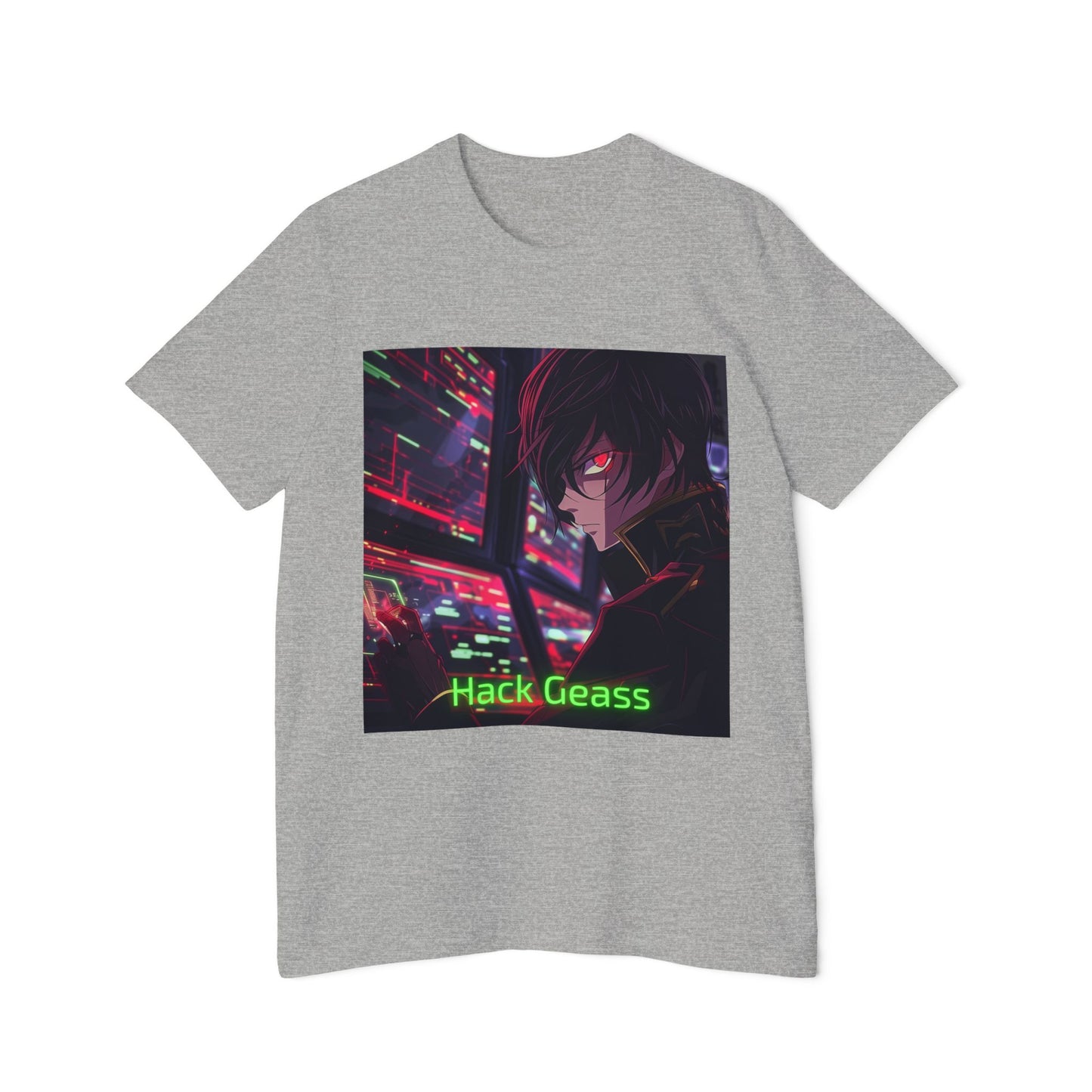 Lelouch’s Hacking Geass Tee – Code Geass Hack the World Edition